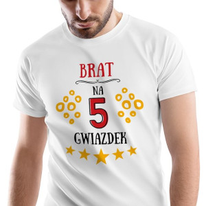 T-Shirt Męski Dla Brata Koszulka na Prezent
