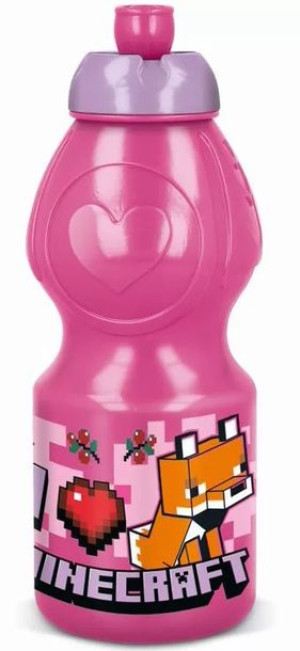 MINECRAFT Bidon DZIECIĘCY z ustnikiem 400 ml