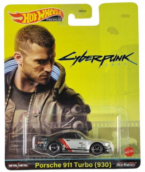 Hot Wheels Premium Porsche 911 Turbo CYBERPUNK