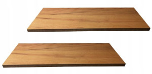 Półka ścienna samowisząca zestaw 2 szt 56 cm Loft