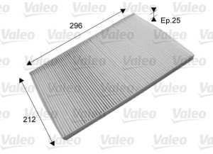 Filtr kabinowy VALEO 715573 CU2839