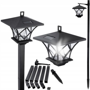 Lampa solarna latarnia POLUX ARTIS LED 6000K 400mAh Ni-MH 155cm IP44