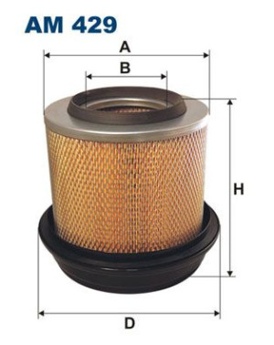 Filtr powietrza FILTRON AM429 C21338