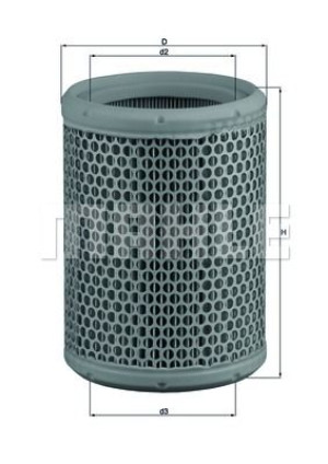 Filtr powietrza KNECHT LX130 C1362