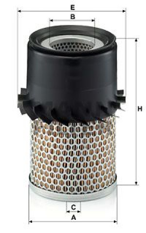 Filtr powietrza MANN-FILTER C14138/1 C141381
