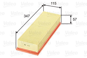 Filtr powietrza VALEO 585098 C3597