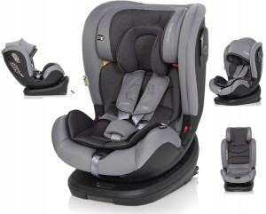 Fotelik Samochodowy Easygo Convert Isofix 0-36kg Obrotowy 360° Pearl