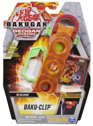 BAKUGAN Baku-Clip Figurka FALCRON Pomarańczowy