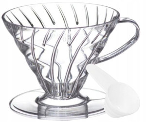 Hario plastikowy Drip V60-02 - Clear