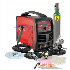 SPAWARKA inwertorowa Weldman TIG 210 AC/DC ZESTAW