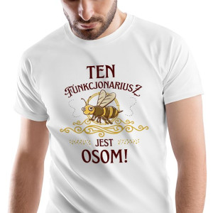 T-Shirt Męski Dla Funkcjonariusza Koszulka Prezent