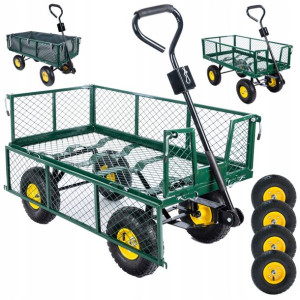 Wózek Ogrodowy Taczka Transport Przyczepka 250kg