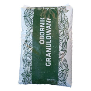 Nawóz Obornik Bydlęcy Granulowany 40l 25kg Zrębkor