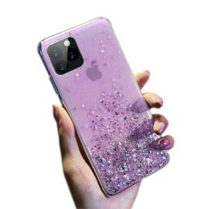 Etui Brokat Do Xiaomi Redmi 10 Fioletowe  + Szkło
