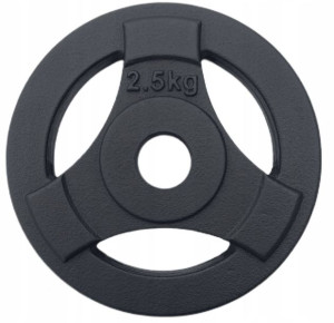 Obciążenie żeliwne 2,5 KG talerz 28mm kierownica