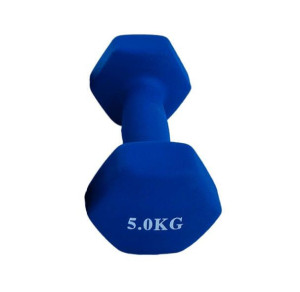Hantelki do ćwiczeń 1x5kg Ciężarki Hantle 5kg
