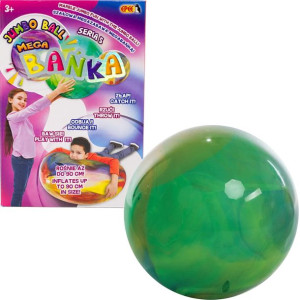 Mega Bańka kolorowa Bańkopiłka XXL 90cm Duża Piłka