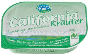 Serek kanapkowy ziołowy kremowy Bio 70% tłuszczu 150 g OMA