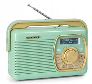 Auna radio Retro vintage DAB+ FM BT zegar budzik