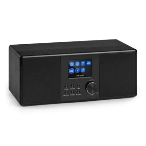 Radio sieciowe internetowe Auna Connect 120 czarne