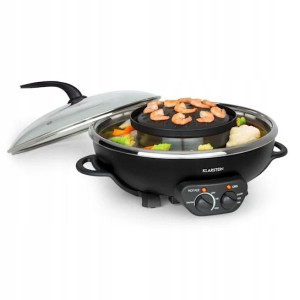 Szechuan hot pot i płyta grillowa regulacja temp.