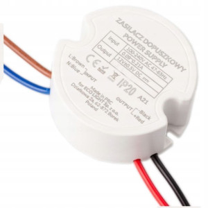 Zasilacz 12V LED 30W 2,5A Do Puszki FI60 IP67 LED