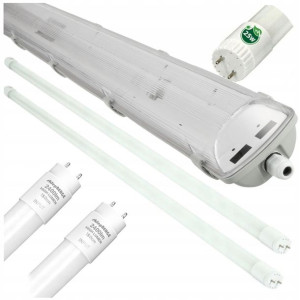 Oprawa Hermetyczna 2x150 +2x świetlówka LED BLACHA