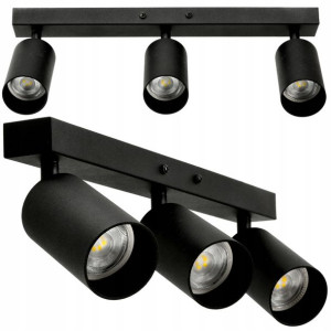 Lampa sufitowa szyna oprawa halogenowa LED 3x GU10