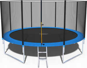 Trampolina Ogrodowa 435cm 14ft Siatka + Drabinka