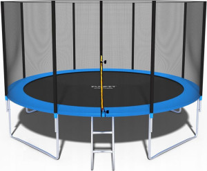 Trampolina Ogrodowa 404cm 13ft Siatka + Drabinka