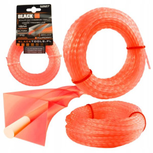 Żyłka Do Kosy Wzmacniana Zbrojona 15m 2.7mm Spiral