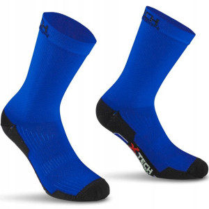 Skarpety sportowe rower Professional Carbon 43-46 (niebieskie)