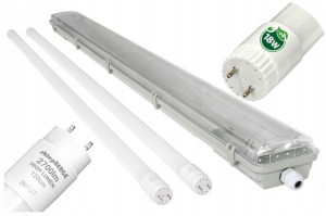 Oprawa Hermetyczna 120cm + 2x Świetlówki PREMIUM