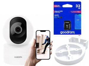 Kamera Ip Xiaomi Obrotowa Full Hd 1080p+karta 32gb