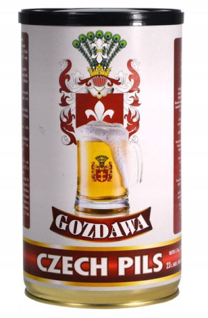 Piwo domowe GOZDAWA PILS brewkit 1,7kg na 23l