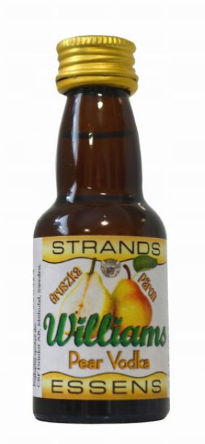 Zaprawka do wódki STRANDS GRUSZKA WWILLIAMS 25ml