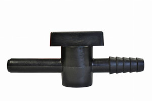 zawór odcinający kran PP fi 9,5-13mm