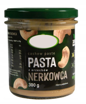 pasta Z ORZECHÓW NERKOWCA 300g