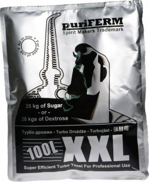 Drożdże gorzelnicze PuriFerm XXL Turbo na 100L
