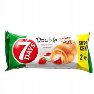 7 Days Rogalik Truskawkowo Waniliowy Max 110g