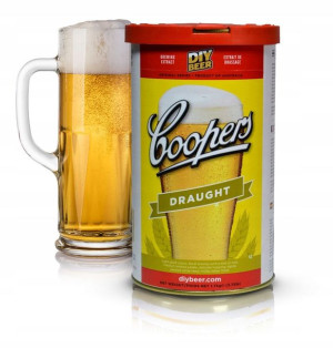 piwo domowe COOPERS DRAUGHT 1,7kg/23L goryczkowe