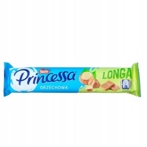 Wafelek Princessa Longa O Smaku Orechowym 45g