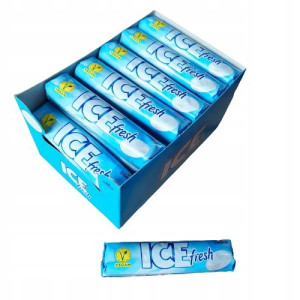 Cukierki Lodowe Dropsy Ice Fresh 50g X 24szt