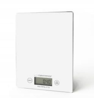 Elektroniczna WAGA kuchenna płaska SZKŁO 5000g/1g