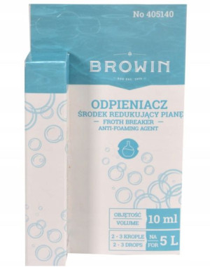 ODPIENIACZ środek redukujący pianę 10ml BROWIN