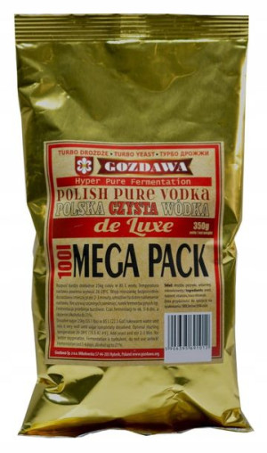 Drożdże gorzelnicze GOZDAWA POLSKA WÓDKA 100L 21%