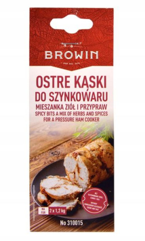 OSTRE KĄSKI mieszanka do SZYNKOWARU przyprawa 30g