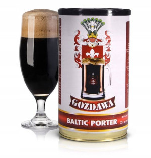 Piwo domowe GOZDAWA PORTER 1,7kg na 23l ciemnego