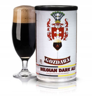 Piwo domowe GOZDAWA BELGIAN DARK ALE 1,7kg na 23l