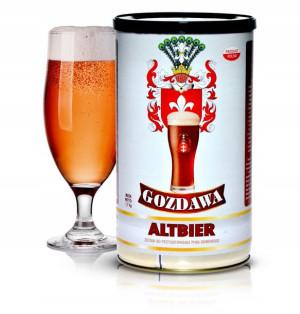 Piwo domowe GOZDAWA ALTBIER brewkit 1,7kg na 23l
